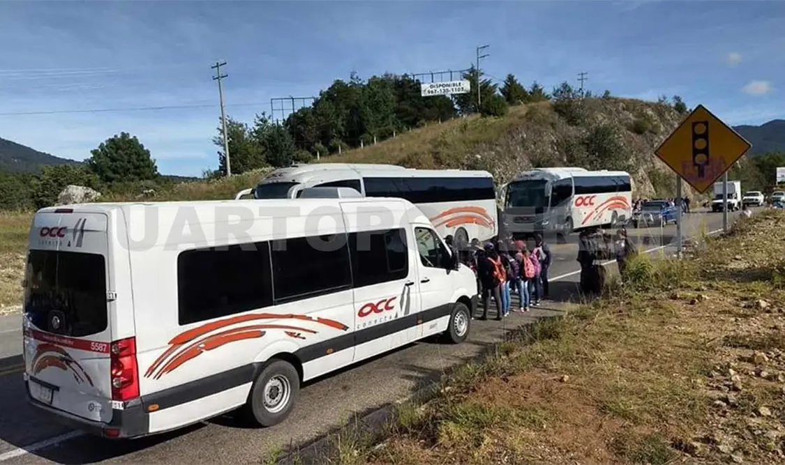 Retienen unidades de la OCC