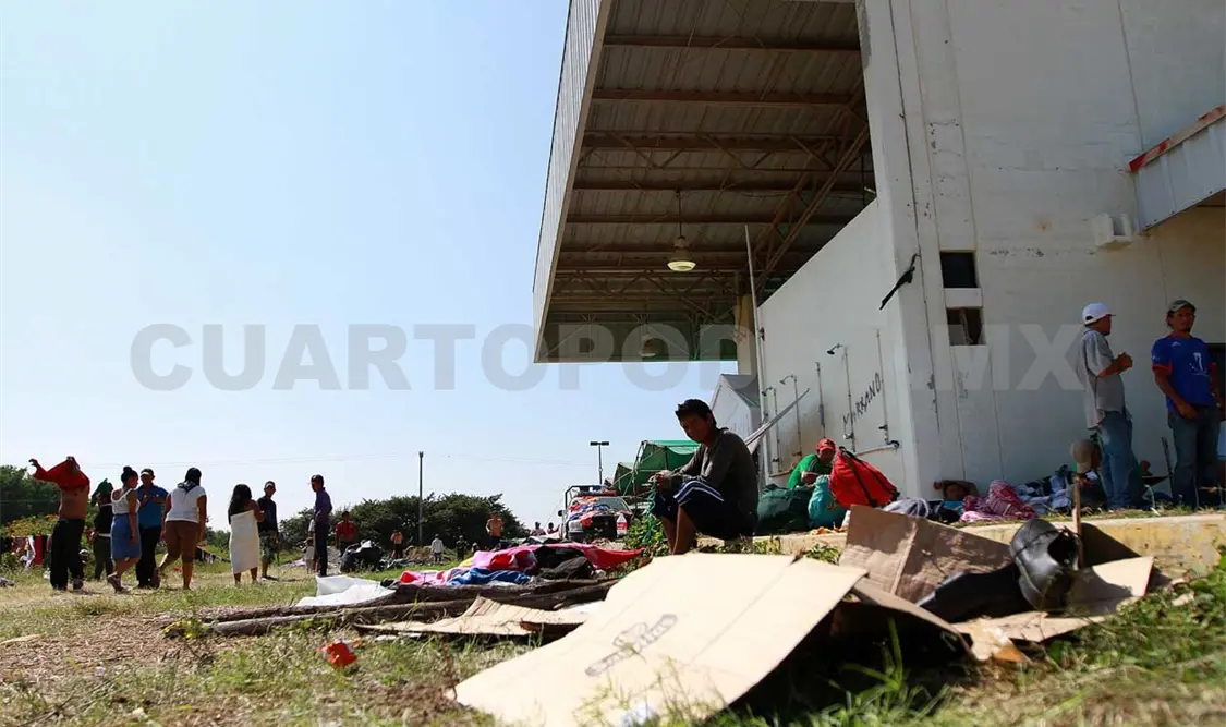 Migrantes dejarían hasta 40 toneladas de basura