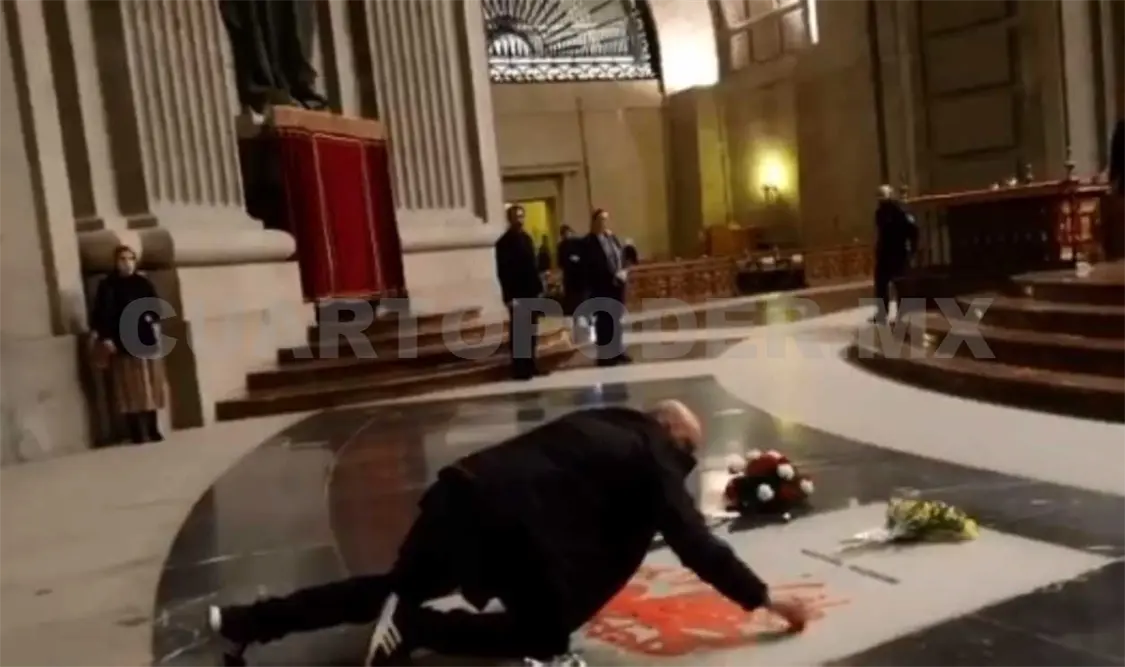 Arrestan a artista por hacer una pinta