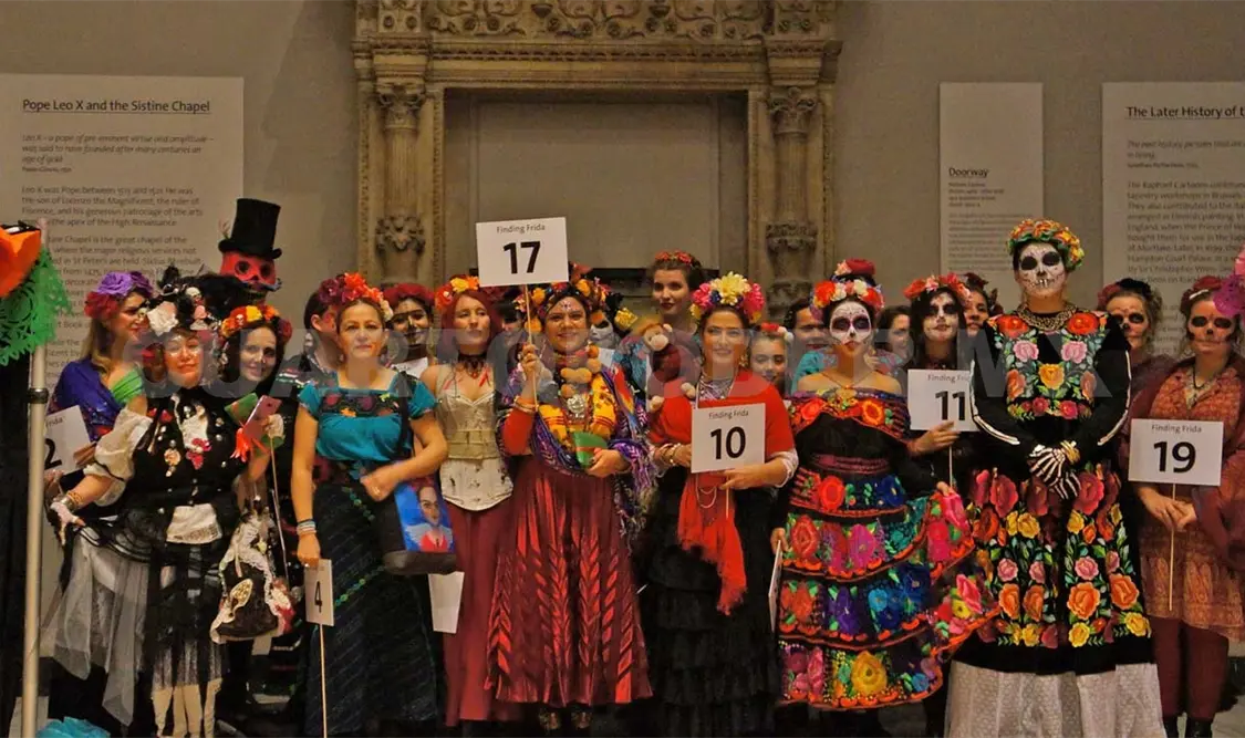 Altar, catrinas, fridas y música en Londres