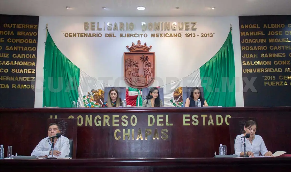 Integrantes de la Mesa Directiva del Congreso del Estado. CP