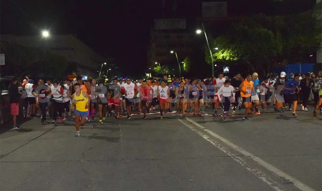 Un éxito la carrera nocturna “Corre por tu vida”