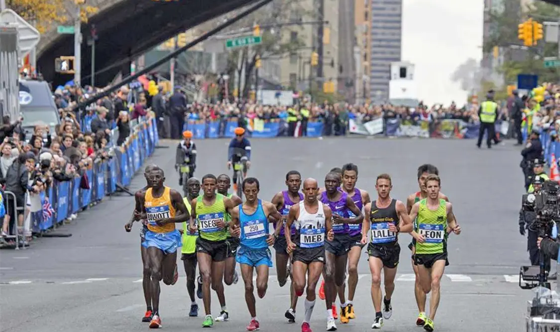 Juan Luis Barrios ,11 en Maratón de Nueva York