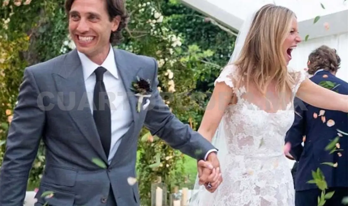 Gwyneth Paltrow comparte su felicidad