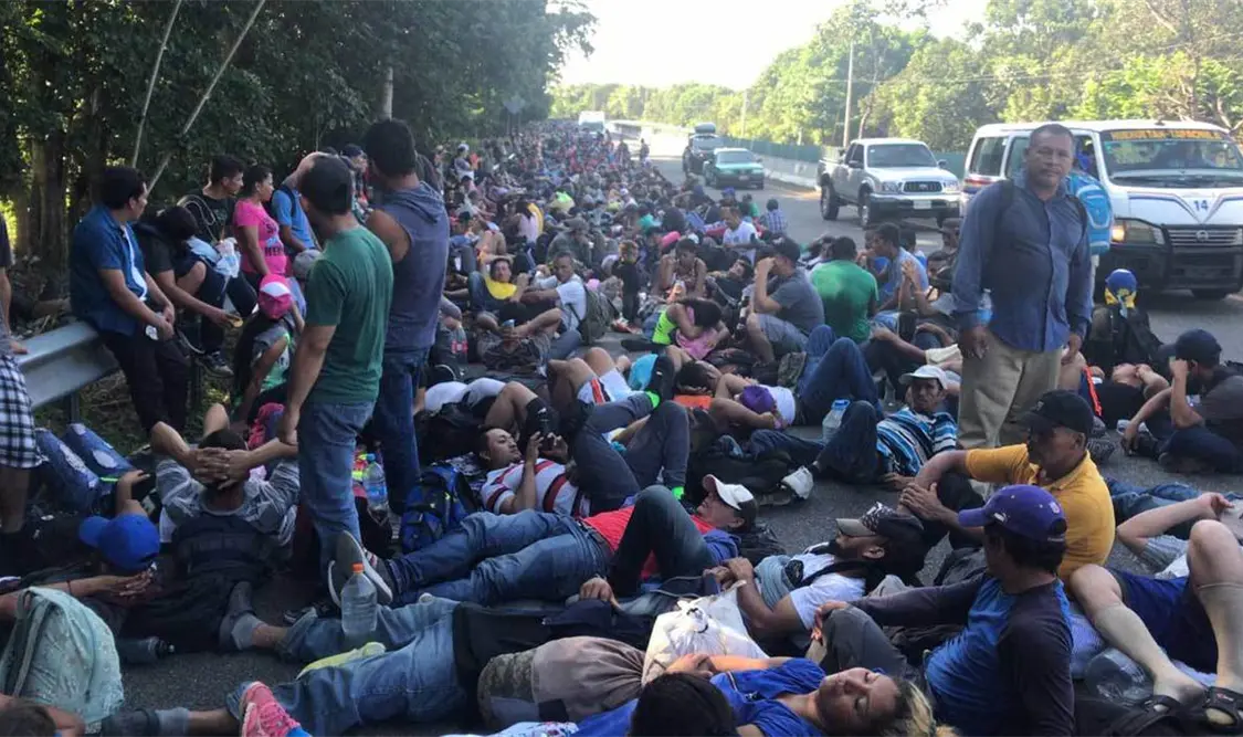 Frontera, cuello de botella para los migrantes