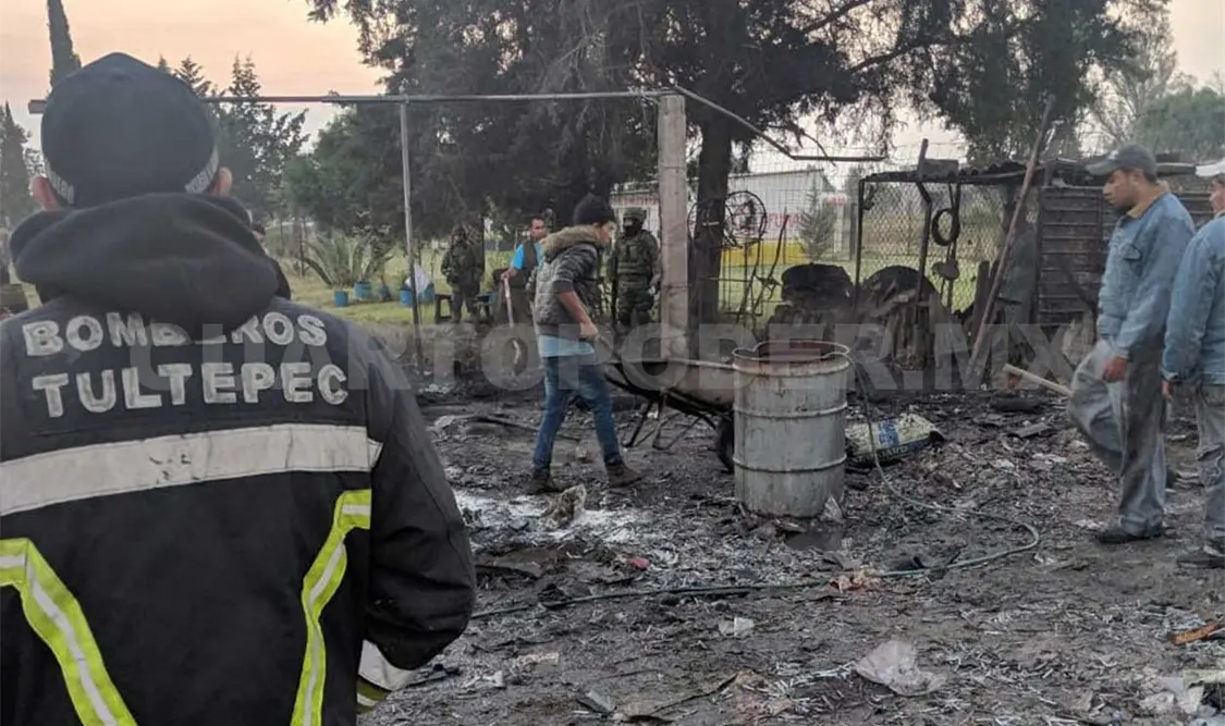 Reportan dos explosiones en talleres de pirotecnia
