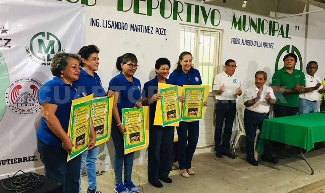 Club Municipal Reconoce al club Medinleyco