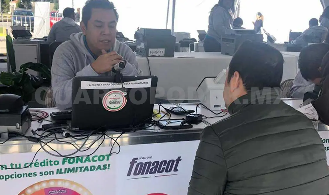 Esperan otorgar más de 30 millones de pesos en créditos a unos dos mil trabajadores. @Infonacot