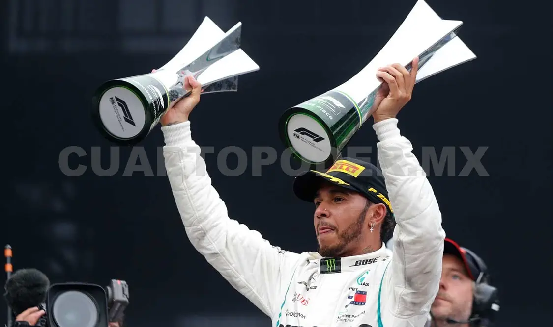 Hamilton gana GP de Brasil en el que luce Verstappen