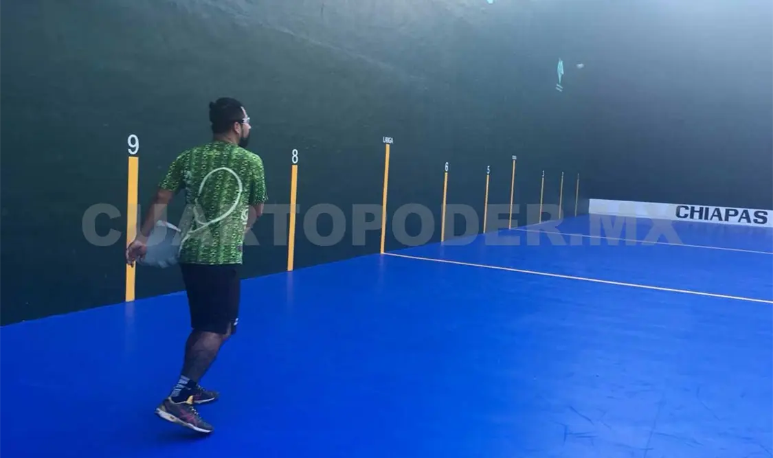 Chiapas, listo para torneo de Frontenis