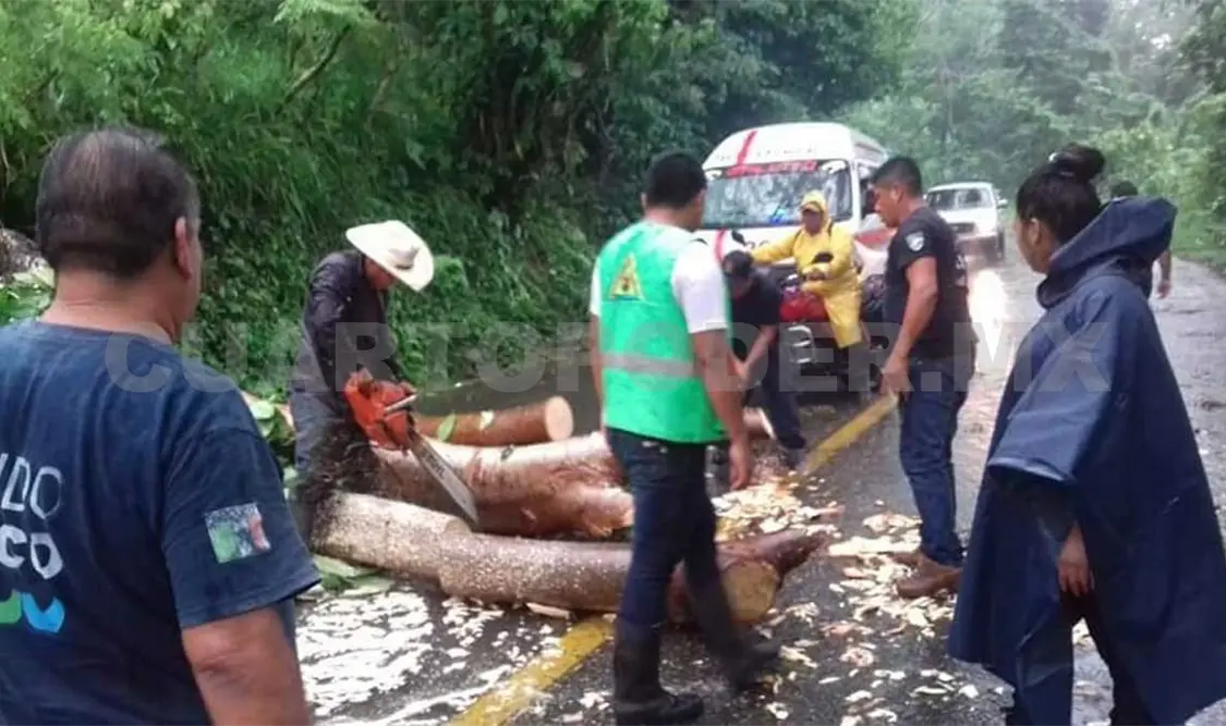 Se desbordan ríos en la zona Norte del Estado