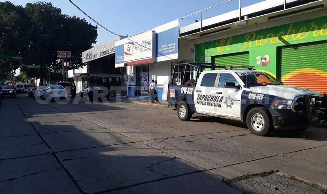 Armados asaltaron a empresa farmaceútica