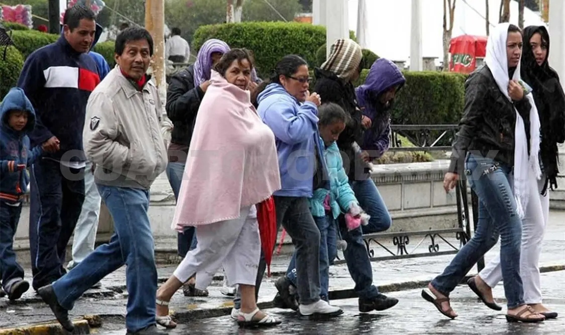 Durante la temporada invernal, recomiendan a las personas a no exponerse ante los cambios de clima. Ezequiel Gómez / CP