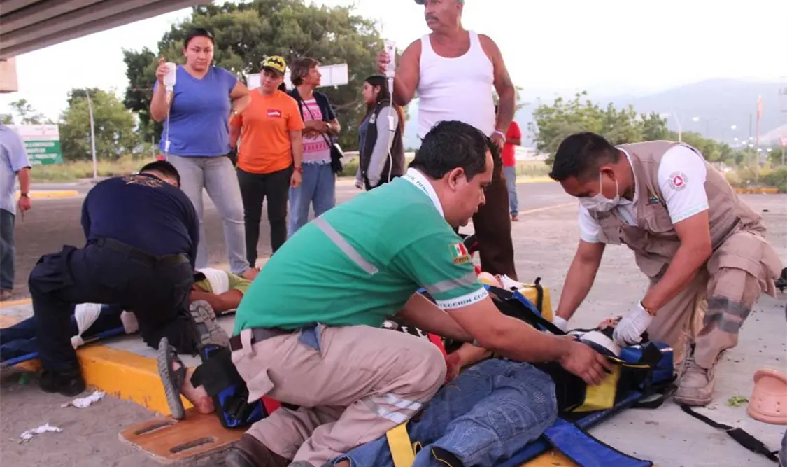 Carreterazo dejó a seis personas heridas; entre las víctimas habían dos menores
