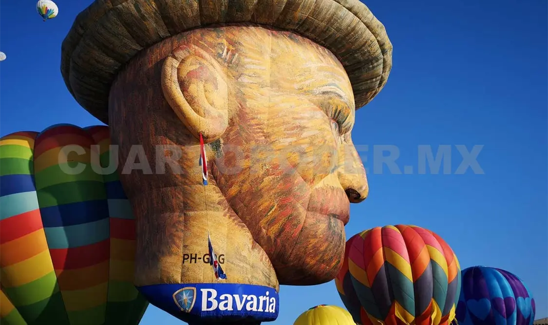El Cristo de Corcovado y van Gogh se despiden del cielo mexicano