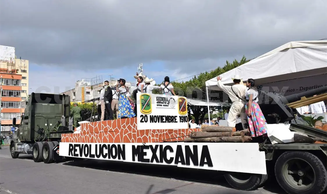 Conmemoran 108 aniversario de la Revolución Mexicana