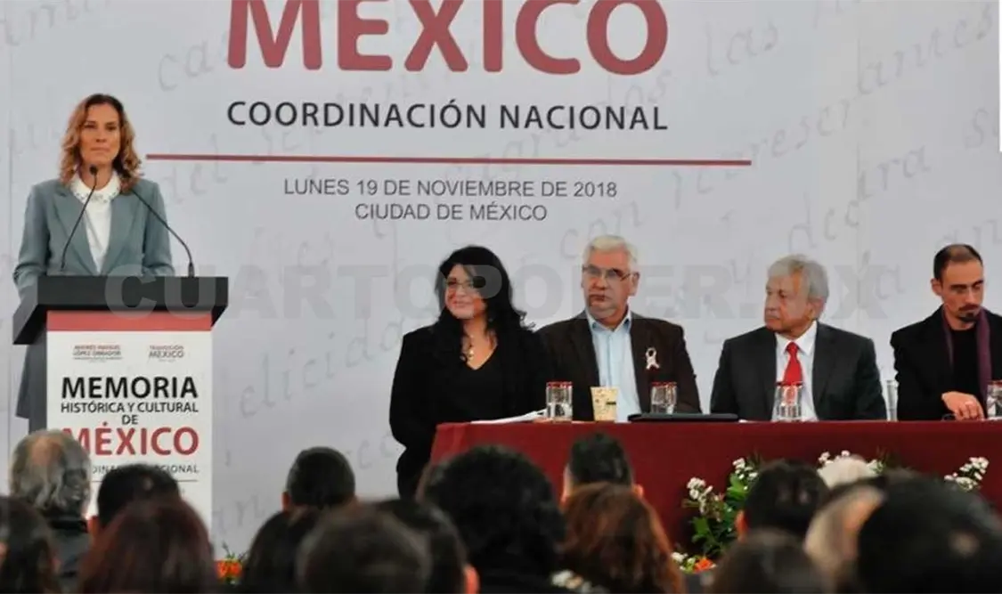 Beatriz Gutiérrez Müller presidirá este organismo. Cortesía