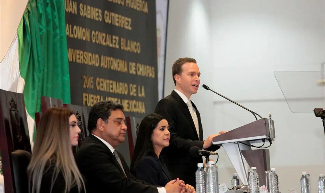 Hoy Chiapas esta en la ruta, tenemos seguridad, finanzas sanas y una nueva infraestructura social: Velasco Coello