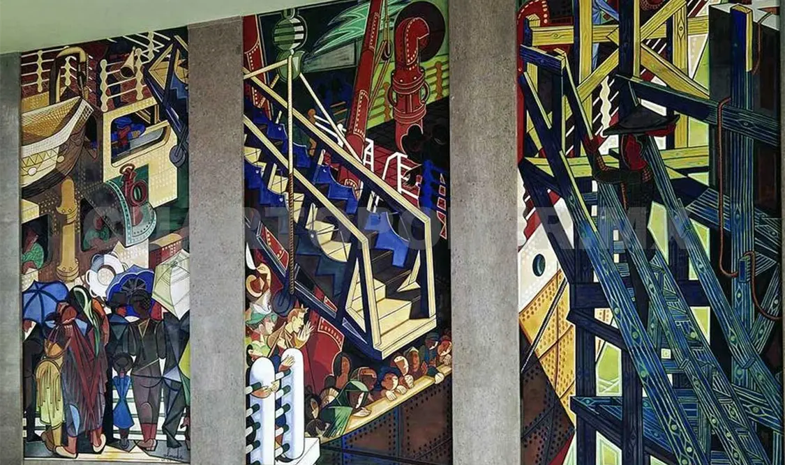 “Lo que cuentan las paredes: Almada Negreiros y la pintura mural”. Cortesía