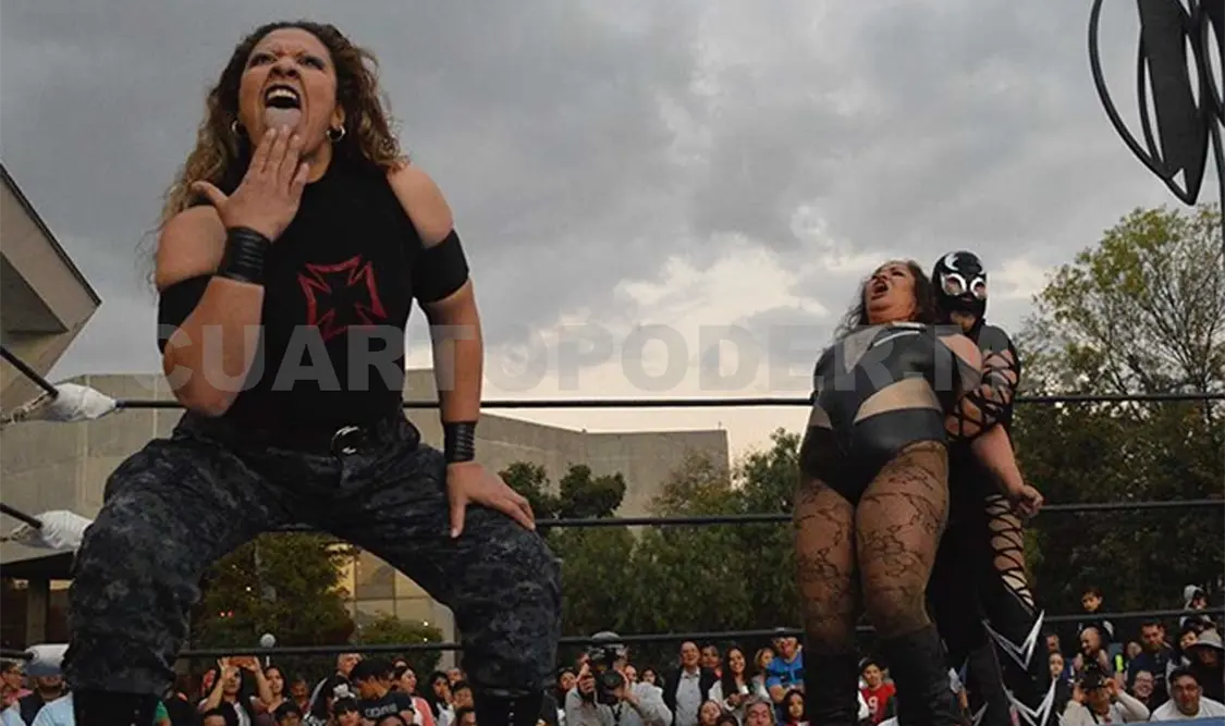 La Espiga del centro cultural Universitario de la UNAM será la sede esta función de lucha libre. Cortesía