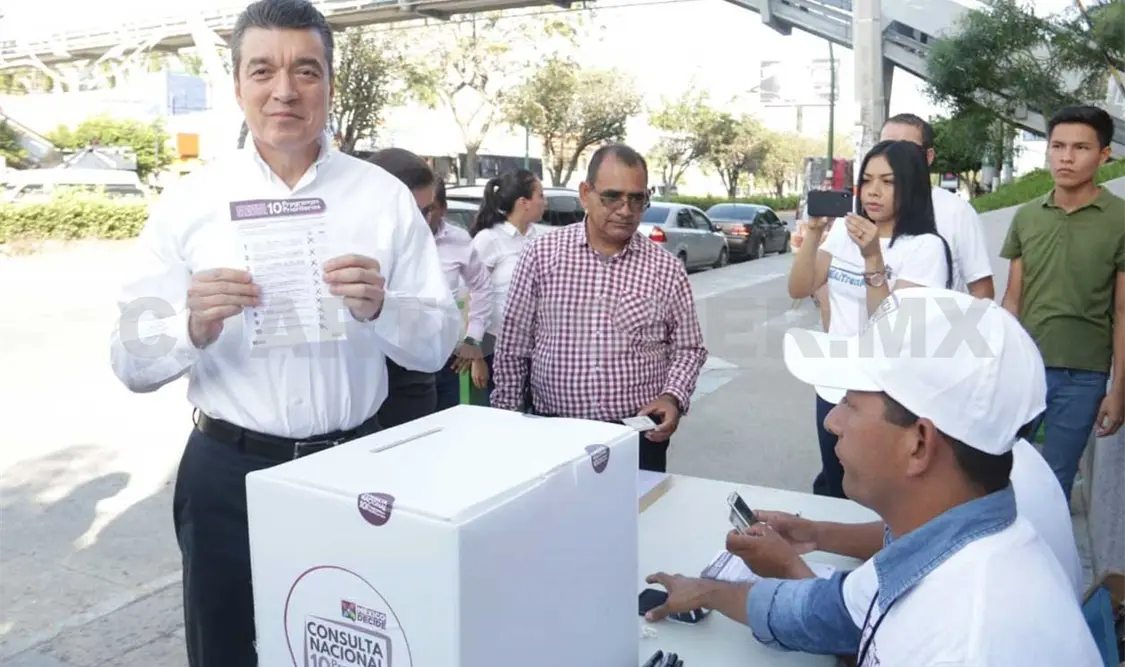 Participa Rutilio en segunda consulta nacional ciudadana