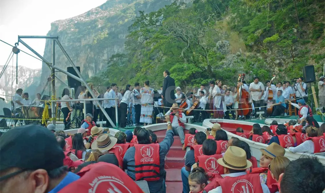 Magno concierto en el Cañón del Sumidero
