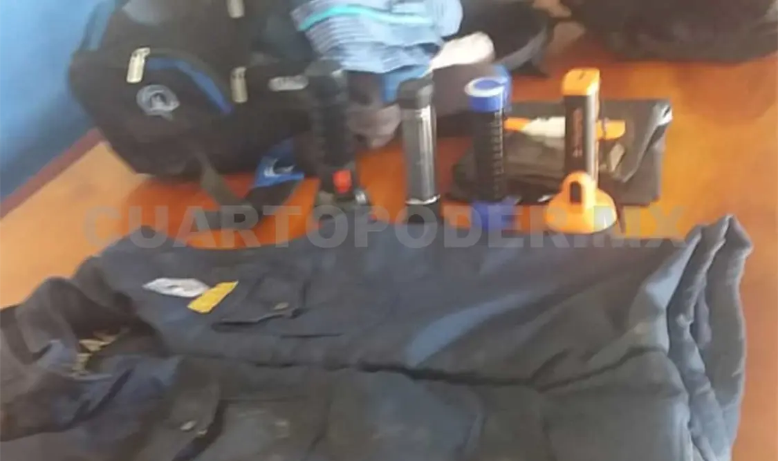 Banda asaltaba con chalecos apócrifos de Policía Municipal