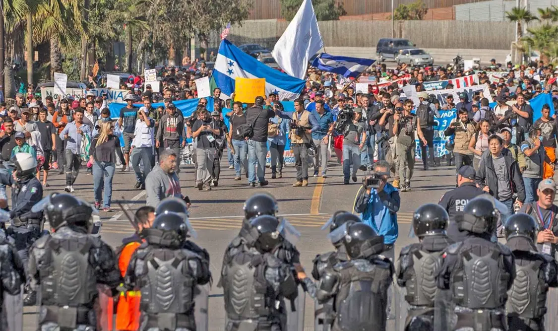 Detenidos, 98 hondureños que intentaron cruzar a EUA