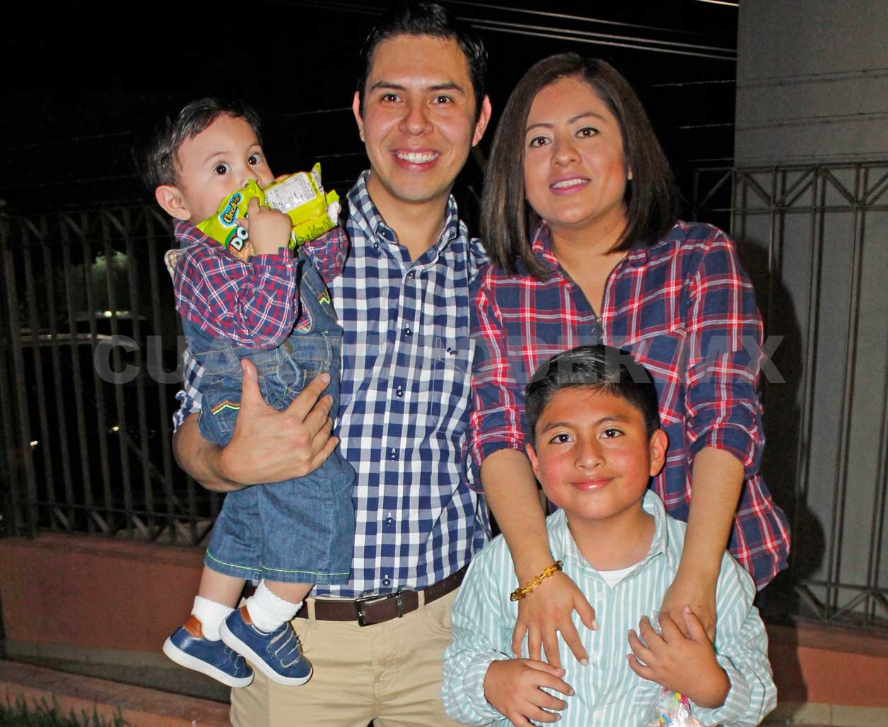 Ángel cumplió tres añitos