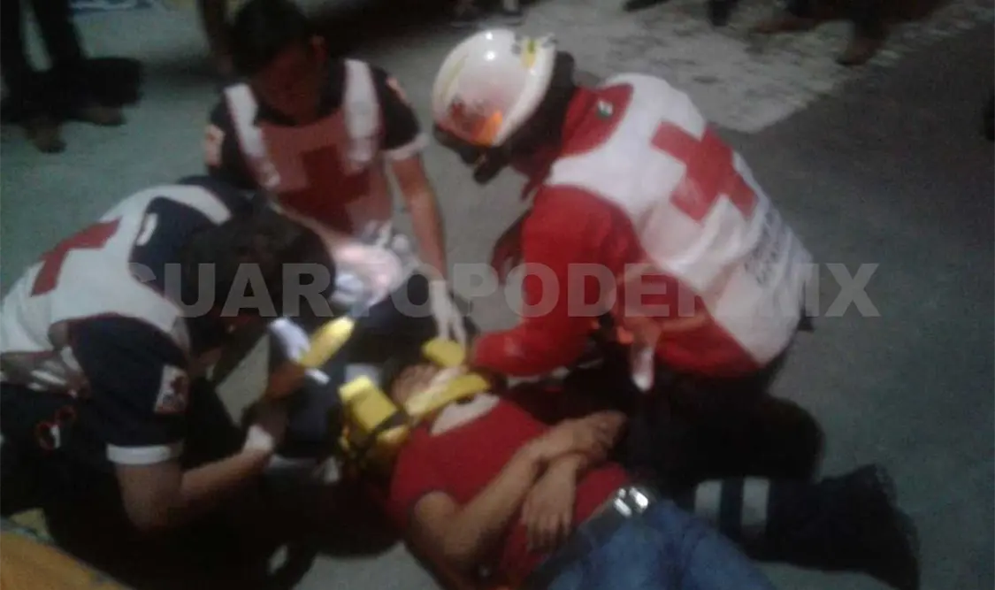 Grave motociclista al sufrir accidente vial