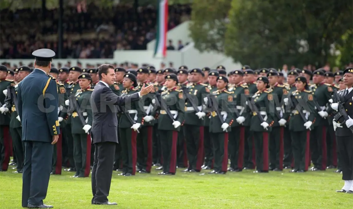 Pide EPN a Estado Mayor contribuir con lealtad