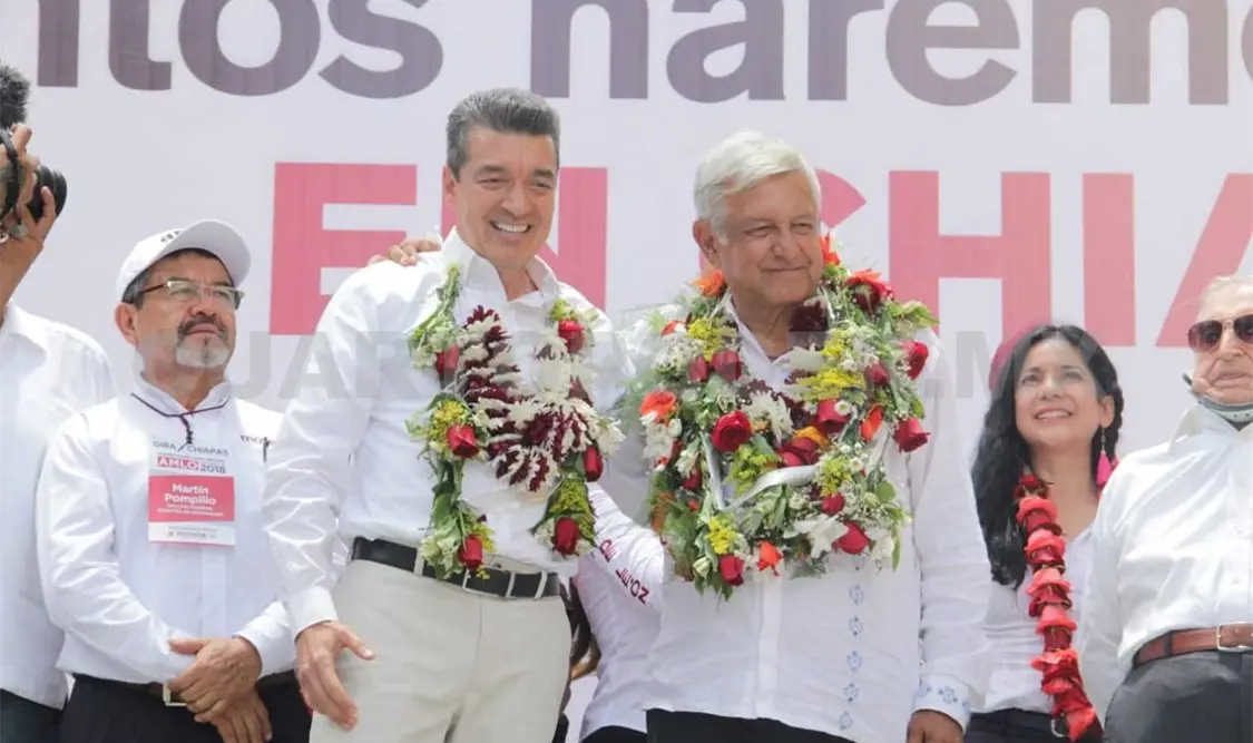 Nueva administración hará justicia a Chiapas: Rutilio