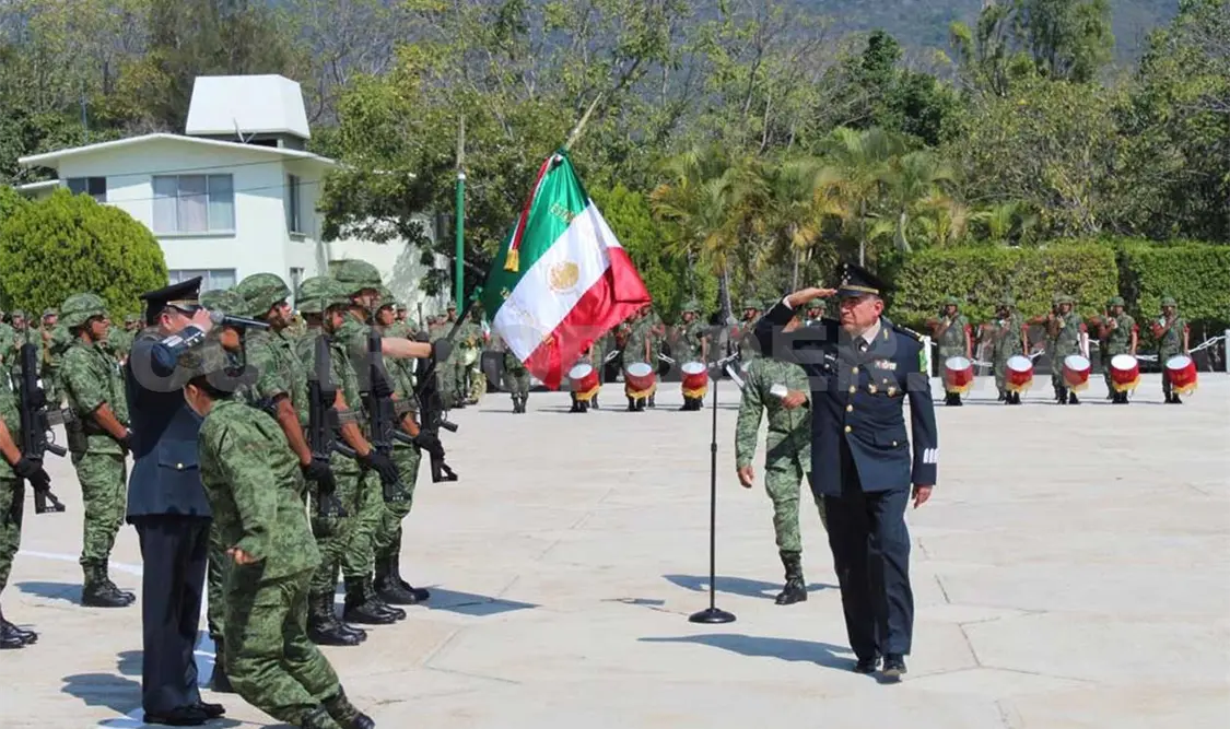 Rinde protesta nuevo comandante de la VII Región Militar