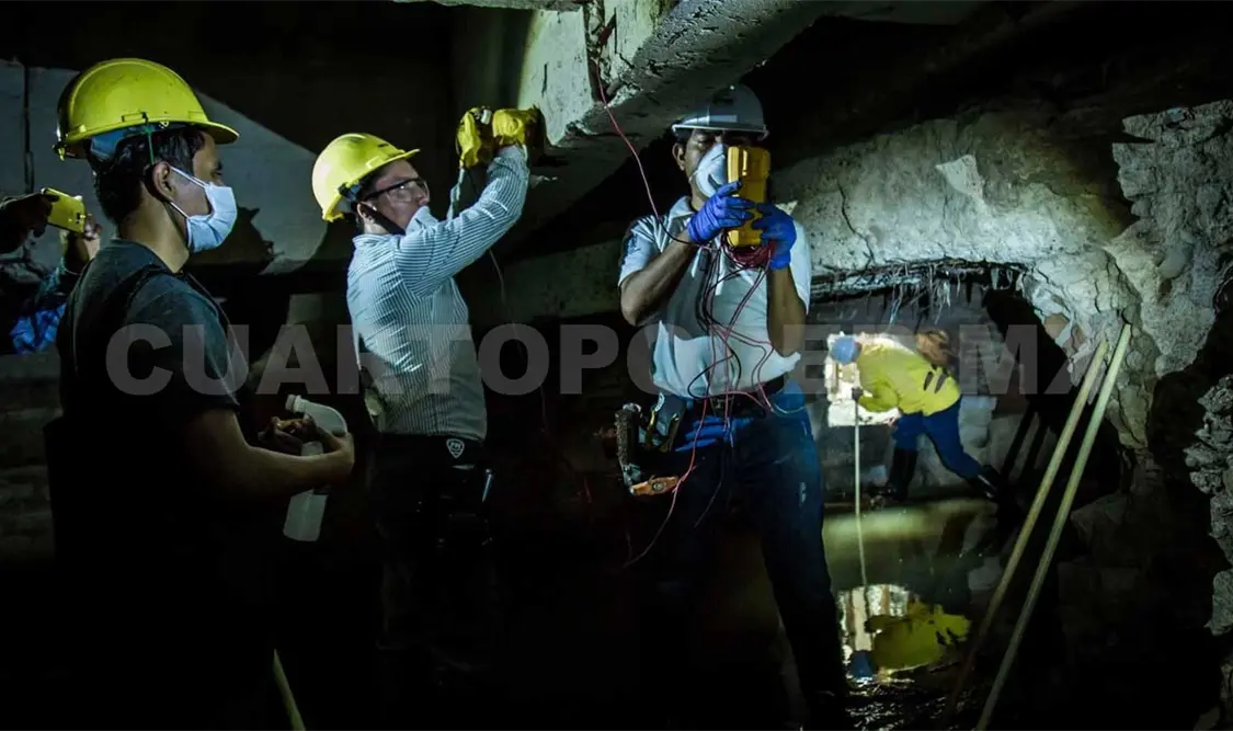 Descubren patologías de concreto en embovedados
