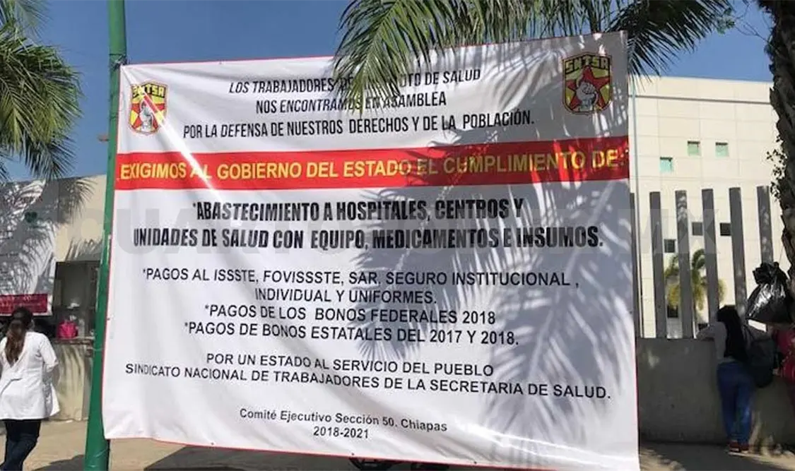 Continuará el paro de labores en Salud