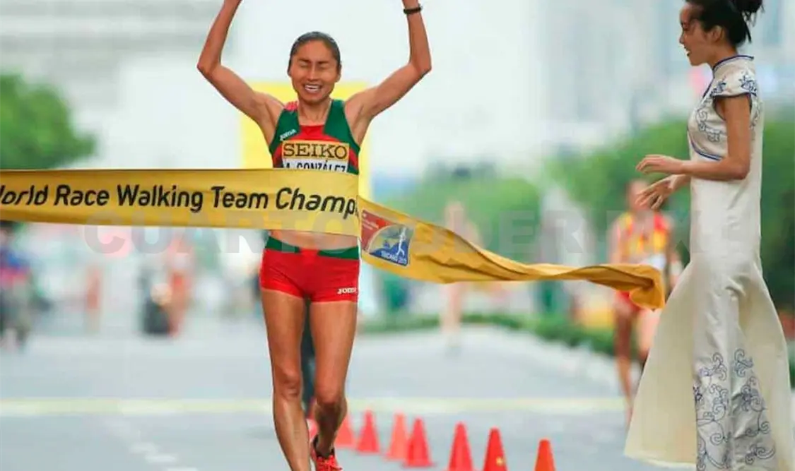 Guadalupe González, suspendida por dopaje