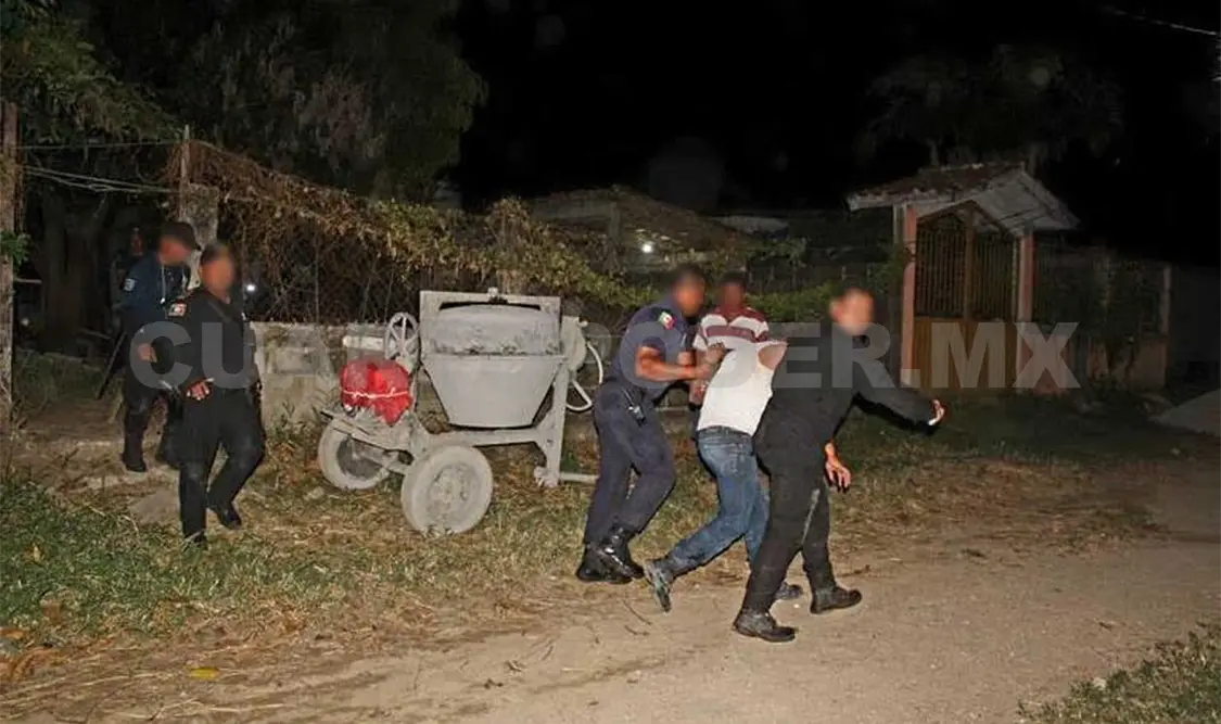 Trifulca entre albañiles deja a cuatro detenidos