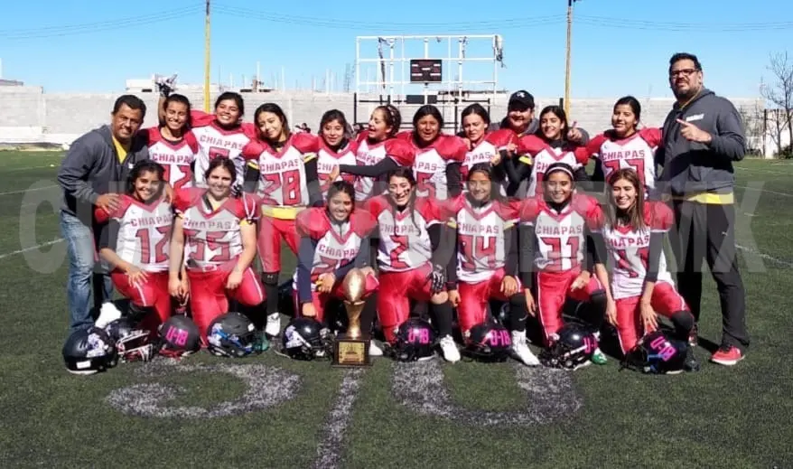 Las jugadoras que integraron esta selección Chiapas hicieron historia al conseguir este campeonato a nivel nacional. Cortesía