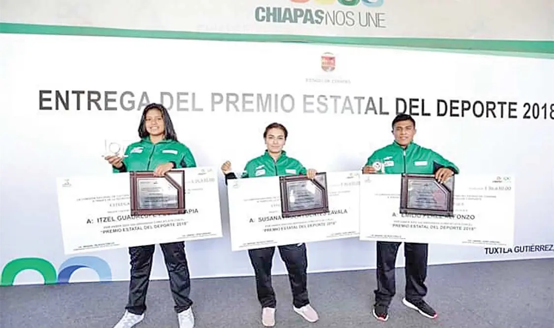 Atletas reciben el PED 2018