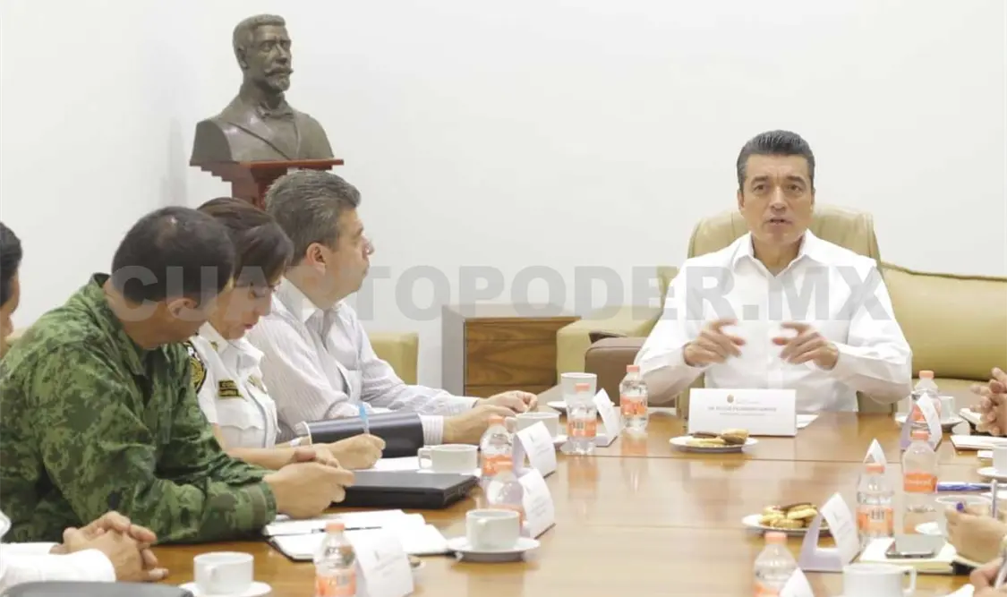 Encabeza Rutilio primera reunión de seguridad