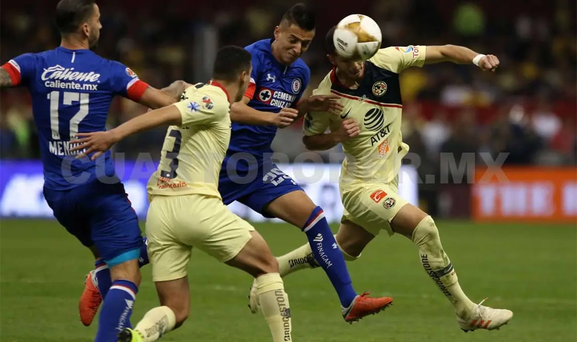 América y Cruz Azul empatan sin goles