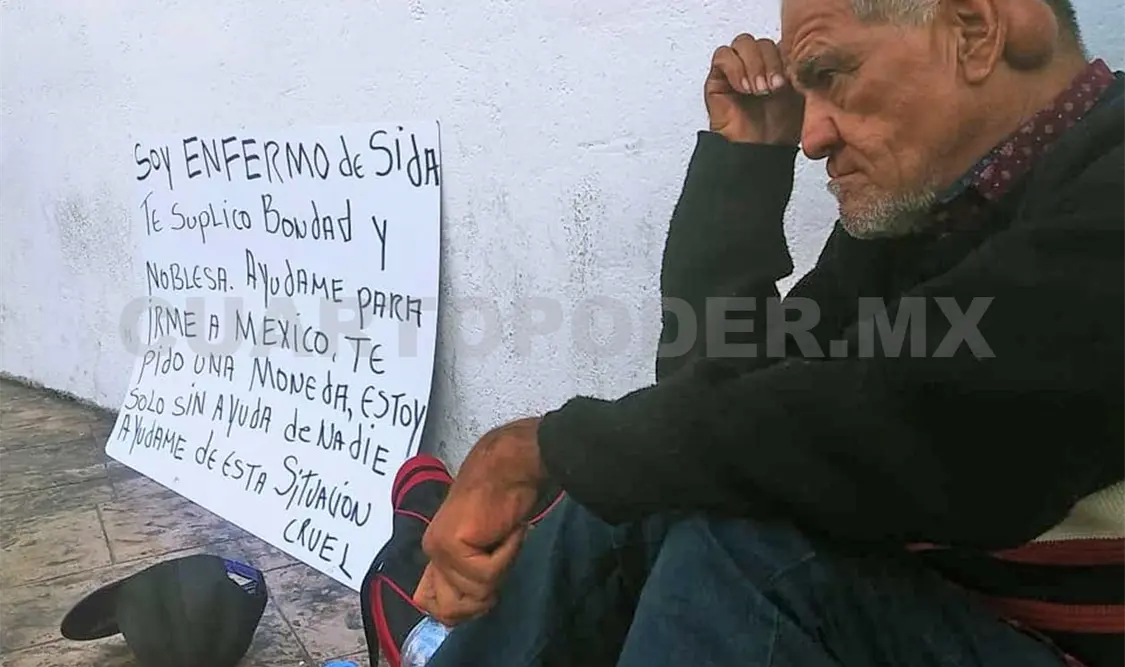 El SIDA le arrebató su trabajo y familia