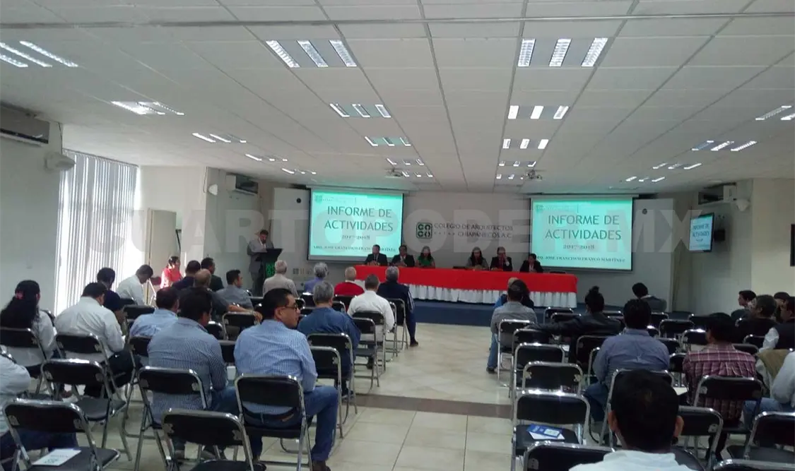 Declaran finanzas sanas en Colegio de Arquitectos