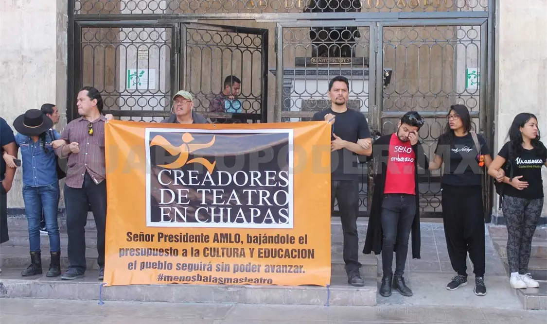 Protestan por “ajustes” al rubro de cultura