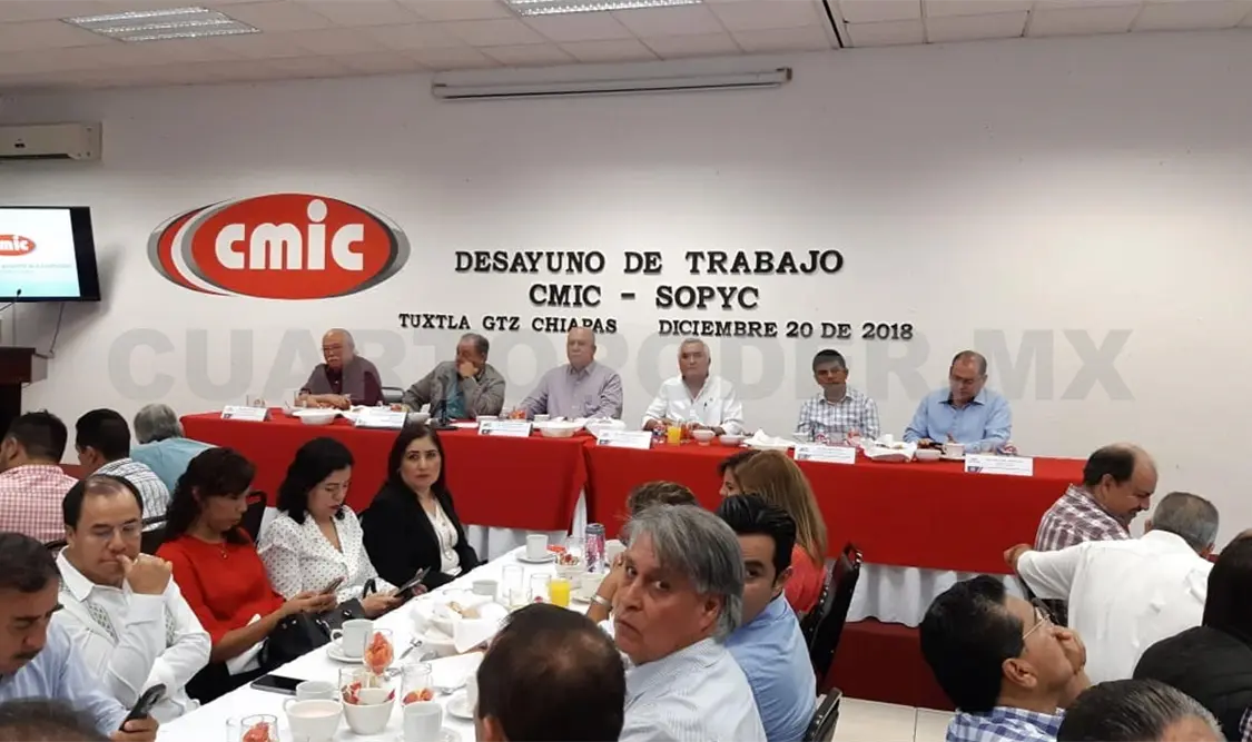 Inician SEOP y CMIC trabajos de obra pública