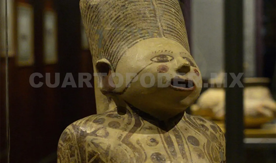 La exposición Andy Seuffert, arte y arqueología se exhibe en el Museo Nacional de Antropología. Cortesía