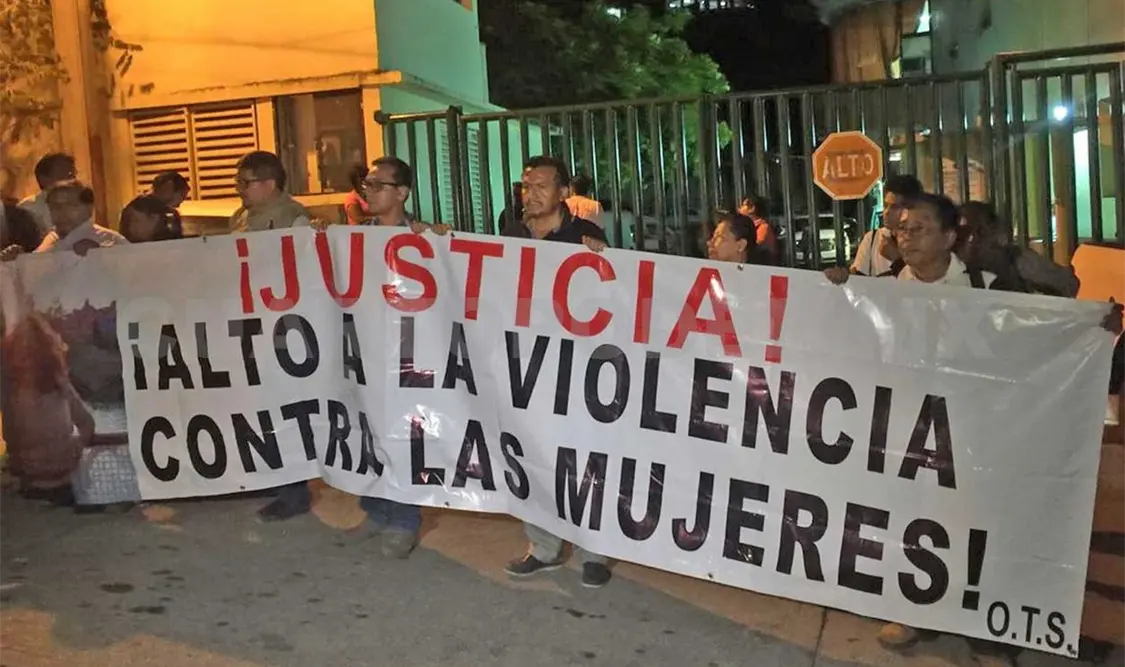 Los crímenes contra mujeres tuvieron un aumento este año. Notimex