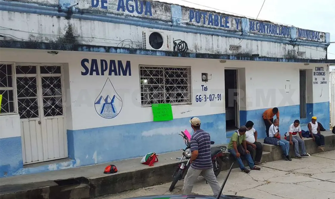 La situación es grave en el Sapam. CP