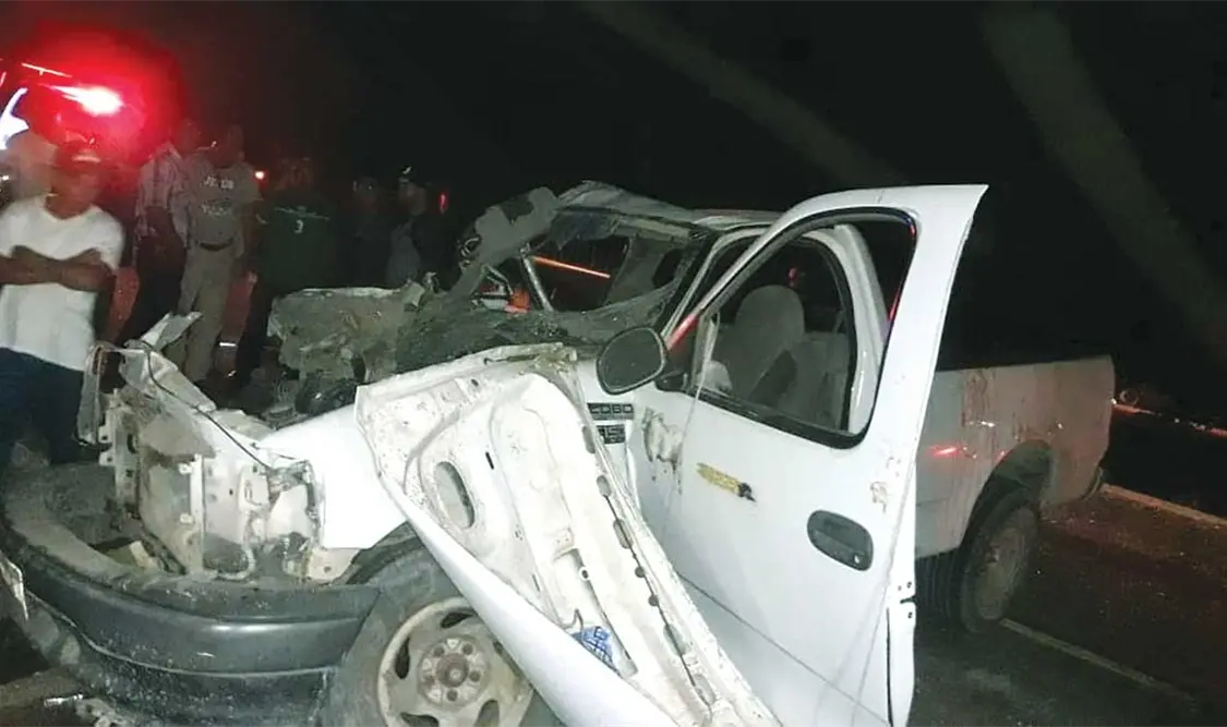 Tres personas muertas dejó fatal accidente carretero
