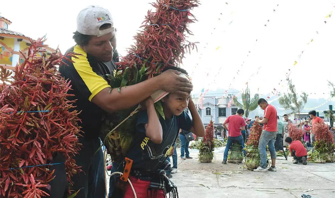Continúa la tradición del Niño Florero